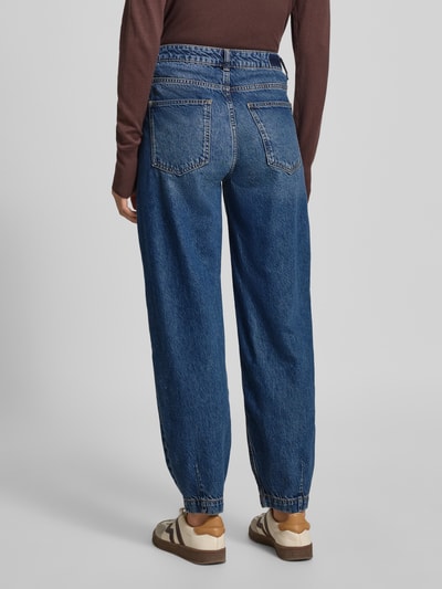 Rich & Royal Mom Fit Jeans mit Eingrifftaschen Blau 5