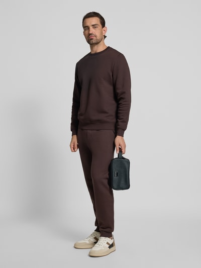 Emporio Armani Kulturtasche in Leder-Optik Black 1