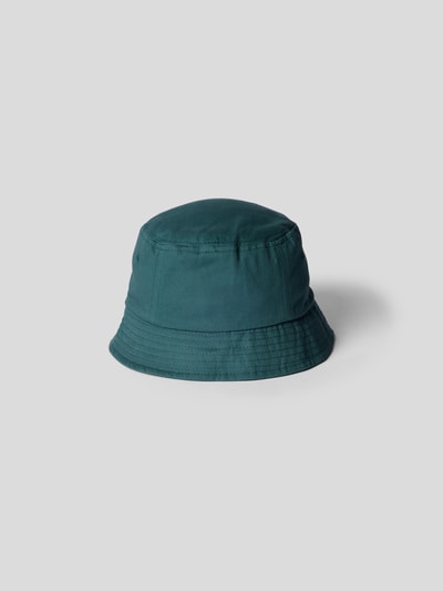 WOOD WOOD Bucket Hat mit Label-Stitching Gruen 5