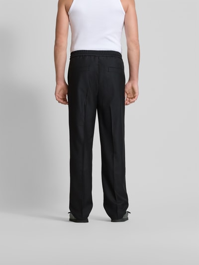 ISNURH Stoffhose mit elastischem Bund Black 5