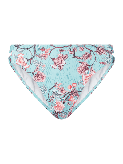 Esprit Bikinislip met bloemenmotief  Lichtturquoise - 2