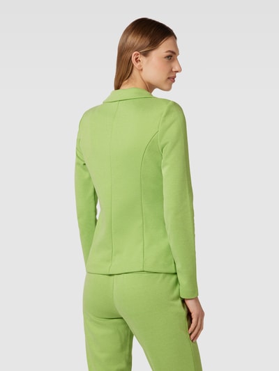 ICHI Blazer met reverskraag en structuurmotief, model 'KATE' Neon groen - 5