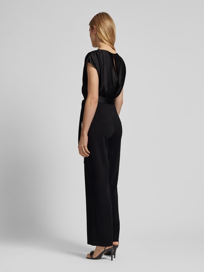 Swing Jumpsuit mit Rundhalsausschnitt Black 5