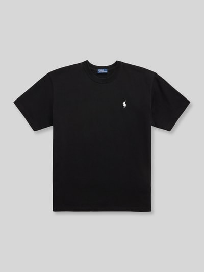 Polo Ralph Lauren Relaxed Fit T-Shirt aus reiner Baumwolle Black 2