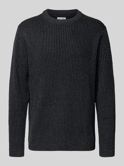 Jack & Jones Sweter z dzianiny z prążkowanymi wykończeniami model ‘DOVER’  2