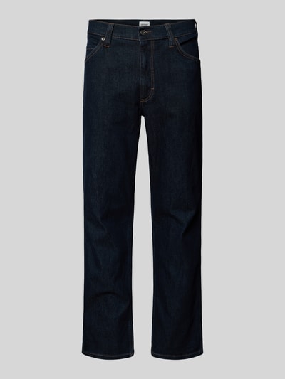 Mustang Straight fit jeans in 5-pocketmodel, model 'Tramper' Donkerblauw - 2