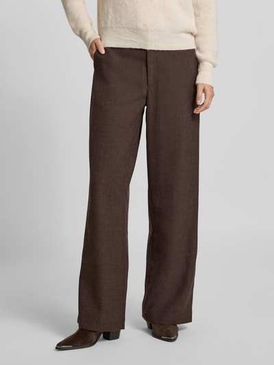 Neo Noir Straight Leg Stoffhose mit Viskose-Anteil Modell 'Emmett' Mittelgrau 4