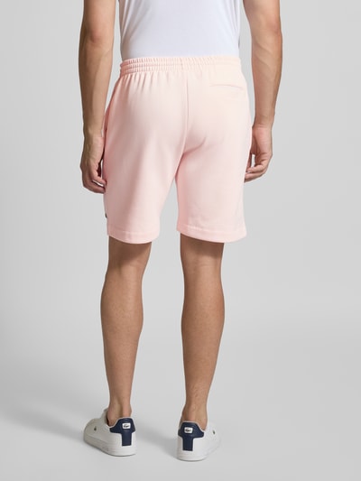 Lacoste Regular Fit Sweatshorts aus Baumwoll-Mix Rosa 5