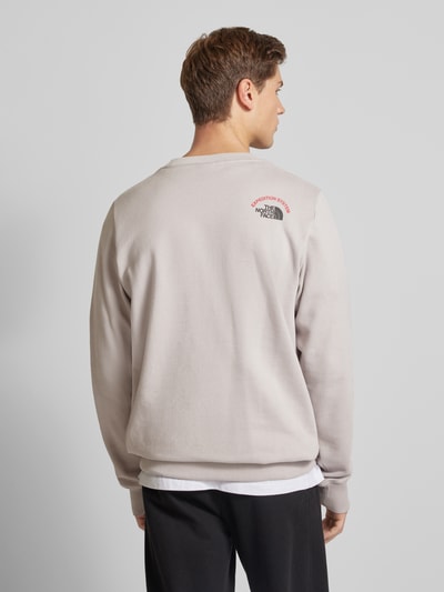 The North Face Sweatshirt met labelprint Donkergrijs - 5