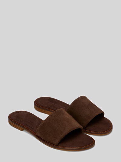 Marc O'Polo Sandalen aus echtem Leder Dunkelbraun 1