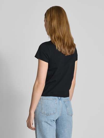 REVIEW T-shirt met statementprint Zwart - 5