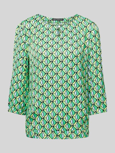 Betty Barclay Bluse mit Allover-Print Gruen 2