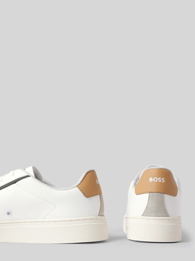 BOSS Sneaker mit Schnürverschluss Modell 'Rhys' Weiss 2