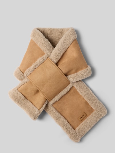 Barts Schal mit Kunstfellbesatz Modell 'Kegalle' Beige 1