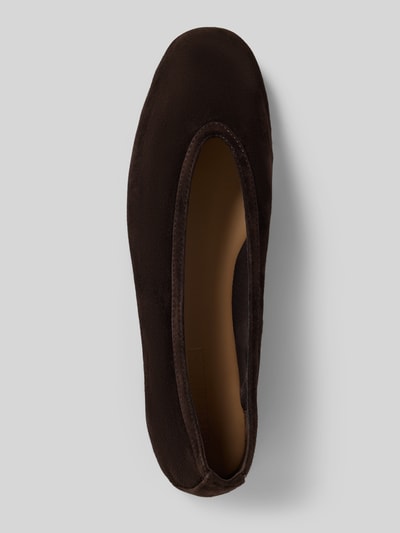 Steve Madden Ballerinas mit Ziernaht Modell 'Leni' Dunkelbraun 3