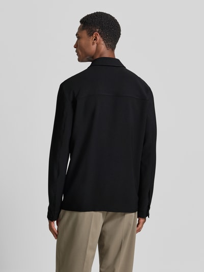 MCNEAL Regular Fit Overshirt mit Brusttaschen Black 5