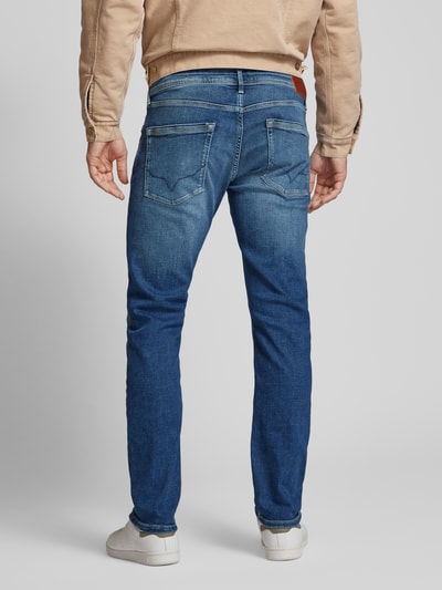 Pepe Jeans Slim Fit Jeans im 5-Pocket-Design Modell 'STANLEY' Jeansblau 5