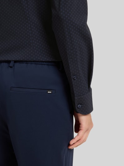 BOSS Slim Fit Businesshemd mit Kentkragen Modell 'P-HANK-K_261' Marine 6
