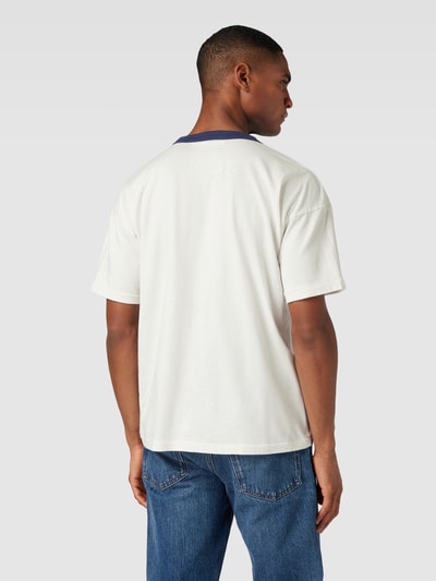 Polo Ralph Lauren T-shirt met motiefprint en normale pasvorm Offwhite gemêleerd - 5