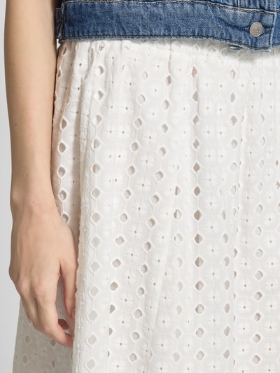 Milano Italy Midirok van puur katoen Offwhite - 3