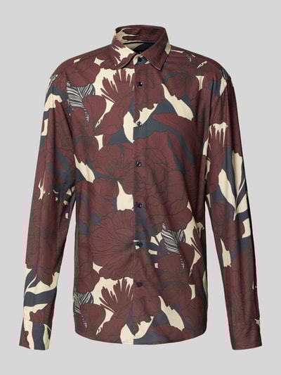 JOOP! Collection Loose Fit Business-Hemd mit Kentkragen Kirsche 2