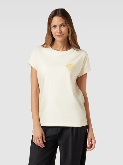 Armedangels T-Shirt mit Motiv-Print Modell 'IDAARA' Offwhite 4