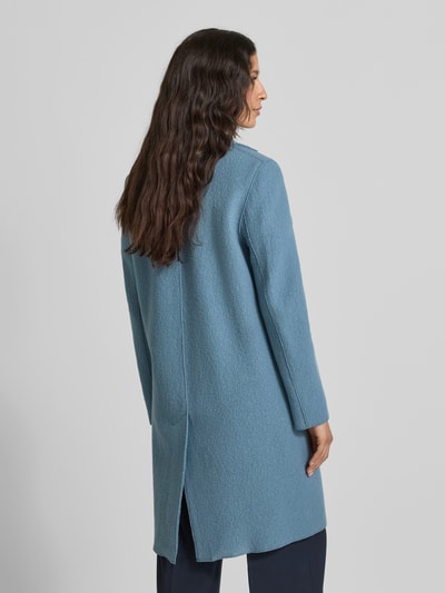 Luisa Cerano Mantel mit Reverskragen Rauchblau 5