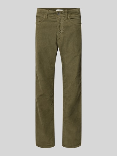Pepe Jeans Slim Fit Cordhose aus Baumwoll-Mix  Oliv 2