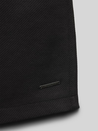 CARS JEANS Szorty z dzianiny dresowej z elastycznym pasem model ‘PALSY’ Czarny 2