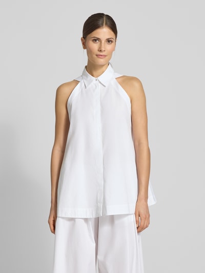 BOSS relaxed fit overhemdblouse van puur katoen model 'BECOLA' Wit - 4