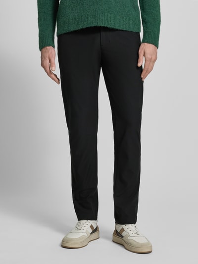 Tommy Hilfiger Regular Fit Hose aus atmungsaktivem Material Modell 'DENTON' Black 4