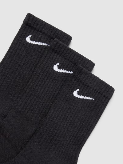 Nike Sokken met labelstitching in een set van 3 paar Zwart - 2