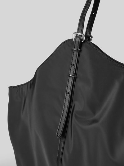 Produktfoto, Shopper mit Label-Detail Modell 'NEEKO N_TOTE' von HUGO, Optik: Unifarben, glatte Textur, Tragehenkel, Detailansicht