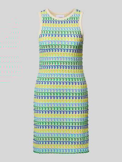 Rich & Royal Strickkleid mit Rundhalsausschnitt Blau 2