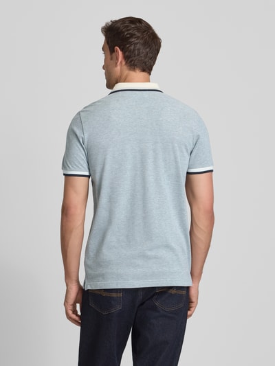 MCNEAL Poloshirt mit Label-Stitching Rauchblau 5