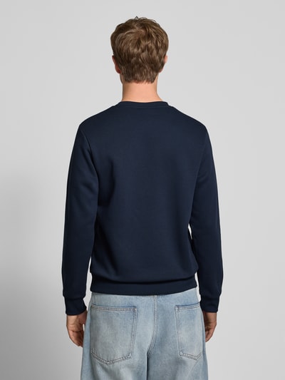 Jack & Jones Sweatshirt mit Label-Print Modell 'MAKOTO' Marine 5