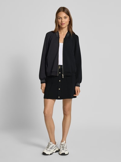 LIU JO SPORT Minirock mit Knopfleiste und Pattentaschen Black 1