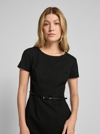 Christian Berg Woman Selection Sukienka z okrągłym dekoltem Czarny 3