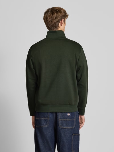 Jack & Jones Schipperstrui met schipperskraag, model 'SOHO' Donkergroen - 5