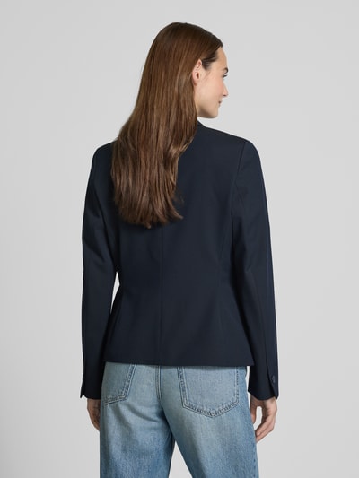 Christian Berg Woman Selection Blazer met paspelzakken Marineblauw - 5