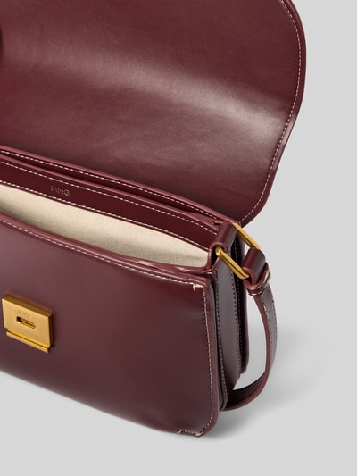 Mango Umhängetasche mit Schulterriemen Modell 'julieta' Bordeaux 5