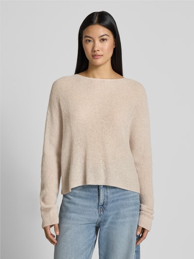 Drykorn Strickpullover aus Alpaka-Mix Modell 'IMENY' Sand 4