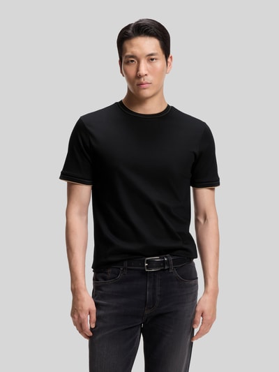 BOSS Slim Fit T-Shirt aus reiner Baumwolle Modell 'Tessler 195' Black 4