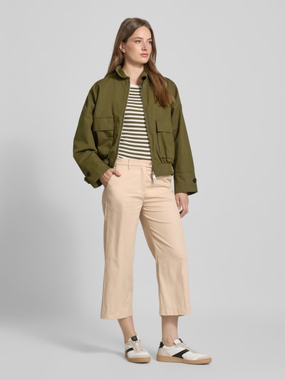 Raphaela By Brax Spodnie materiałowe o skróconym kroju model ‘LORELLA’ Beżowy 1