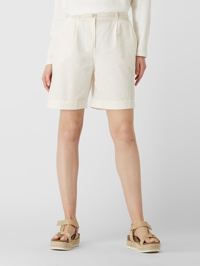 Armedangels Shorts mit Leinen-Anteil Modell 'Marketaa' Offwhite 4