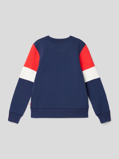 Levi’s® Kids Sweatshirt mit Label-Stitching Marine 3