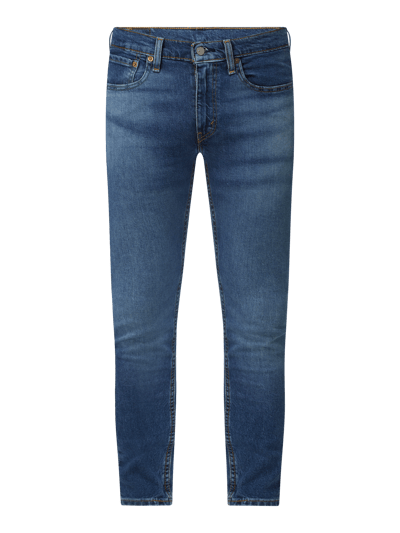 Levi's® Skinny fit jeans met stretch, model '519 Hi-Ball' Jeansblauw - 2