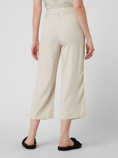 Only Culotte van linnenmix, model 'Caro' Beige - 5