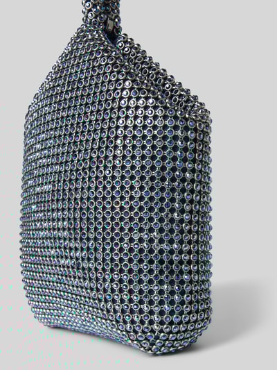 Jake*s Cocktail Clutch met glazen steentjes Blauw gemêleerd - 3