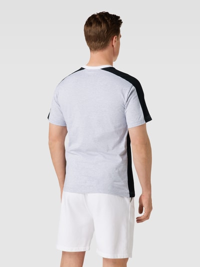 Lacoste T-Shirt im Colour-Blocking-Design Hellgrau 5